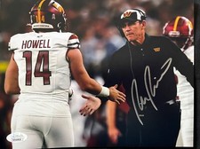 Ron Rivera Washington Commanders Coach Signed Auto 8x10 Photo ~ JSA COA