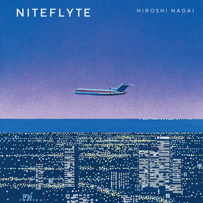 Hiroshi Nagai Artworks NITEFLYTE Airplane Palm Tree Poolside