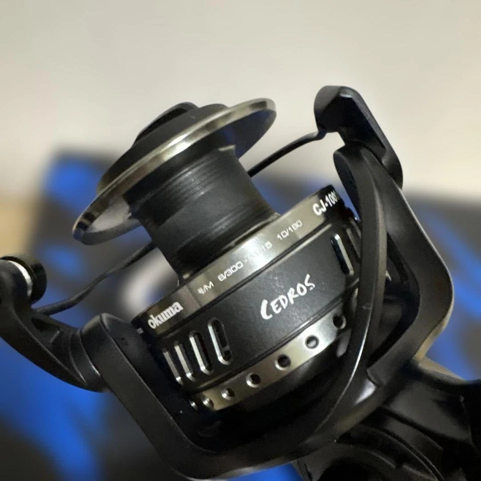 Okuma CJ-10000 Spinning Reel Cedros 6BB+1RB 5.4:1 Japan Unreleased - Image 2 of 4