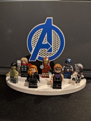 Avengers Minifigure Stand
