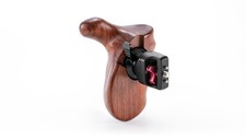 Tilta Advanced Left Side Wooden Handle 1/4-20" with Locating Pins - Walnut