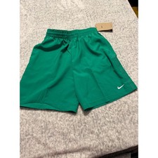 Nike Kids Green Dri-FIT Training Athletic Shorts Size L