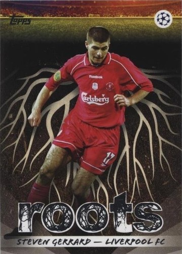 2023-24 Topps UEFA Club Competitions Liverpool Steven Gerrard SSP