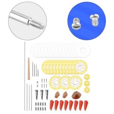 Efficient Flute Repair Set 70 Pcs Tool Kit for Open Hole Sound Pads and Screws