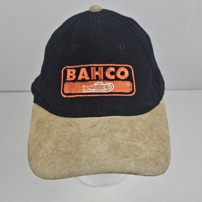 Bahco Orange Black Tan Hand Tools Hat Strapback Adjustable Trucker Style Cap