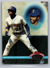 1991 Stadium Club Charter Member - Ken Griffey Jr, Ken Griffey Sr.