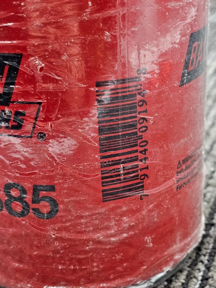 Baldwin BF9885 旋转燃油过滤器适用于 Peterbilt Cummins ISX FF5776 WF10123 — 第 3/4 张图片