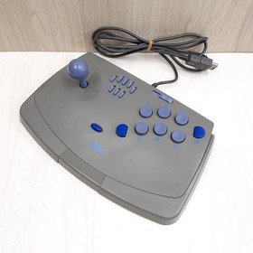 Sega Saturn Console with 2 Virtua Stick controllers & 5 games Japan White tested