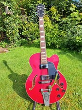 Ibanez Artcore AFS75T-TRD 2007 Transparent cherry red guitar