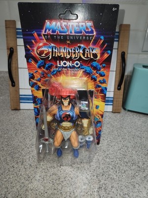 MOTU × ThunderCats Lion-O Action Figure Mattel 2024 Crossover NIB punch attached