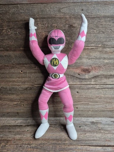Vintage Power Rangers PINK 18” Plush  1994 Kid Dimensions Stuffed Toy