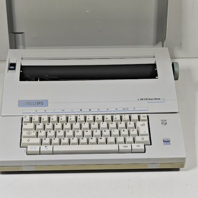 Philips VW 2110 Handy Writer Electronic Typewriter - Untested