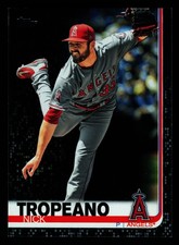 Nick Tropeano Los Angeles Angels 2019 Topps Black #615 SN /67