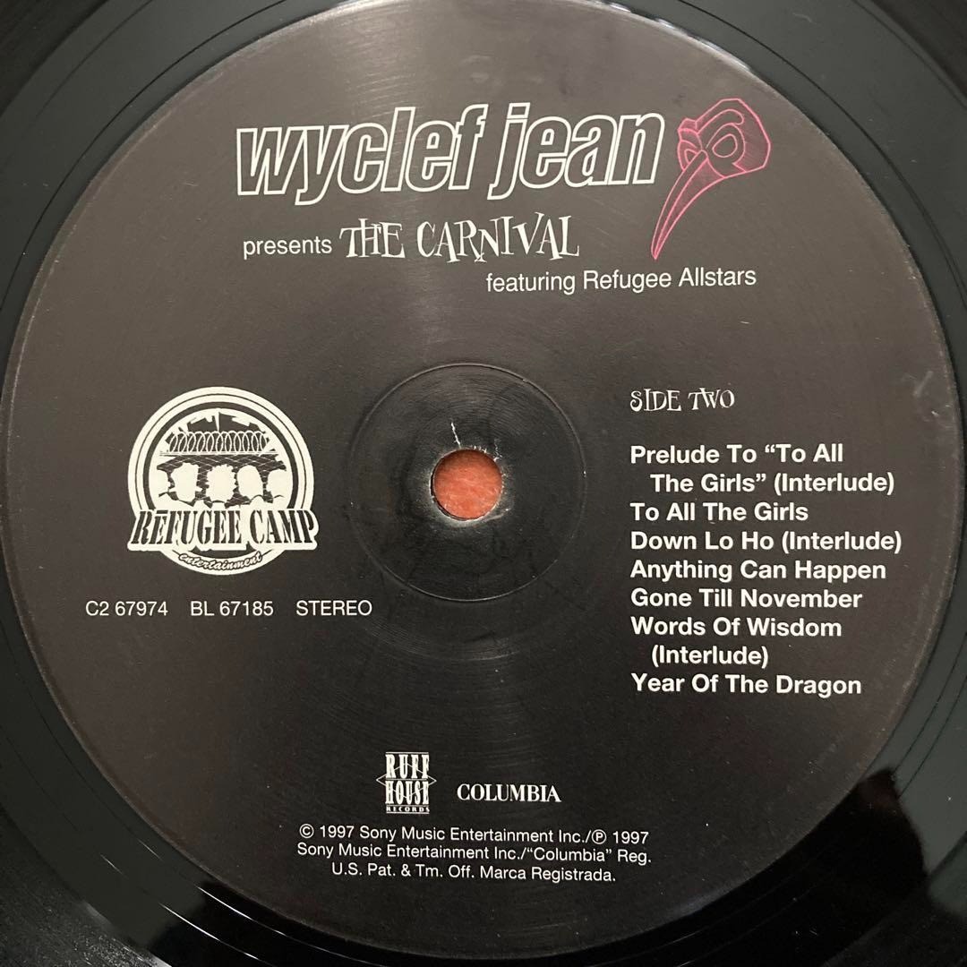 Wyclef Jean feat Refugee Allstars The Carnival 2LP 1997 US 