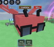 GIANT MEGA DISCO BEE🔥ROBLOX GROW A GARDEN 👻 VERY BIG!!