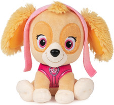 Official PAW Patrol Skye in Signature Aviator Pilot Uniform Plush Toy, Stuffed A