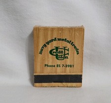 Vintage Matchbook Navy Yard Metal Trades Credit Union Bank Advertising Full