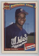 1991 Topps Bazooka Shining Stars Frank Thomas #7 HOF 1w9