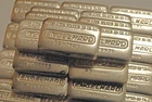 Engelhard 10oz 999 Vintage Silver Bar,  Loaf Rare P Series Hand Pour