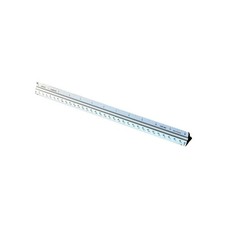 Alumicolor Aluminum Architect Solid Drafting Scale, 12IN, Silver 12 Inch