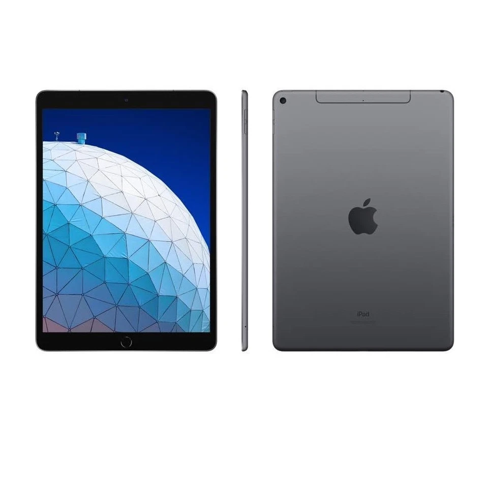 Tablet Apple iPad Air 3rd Gen 10.5in 2019 Wi-Fi Space Grey 256GB, VG - Image 4 of 4