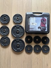 Decathlon Corength Domyos 20kg Weight Training Dumbbell Kit + 2 Extra 5kg Domyos