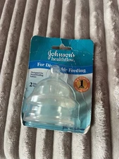 Vintage Johnson's Healthflow Disposable Baby Bottle Niple