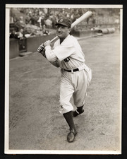 GOOSE GOSLIN Detroit Tigers 1934 Original News Photo 7 x 9 Type 1