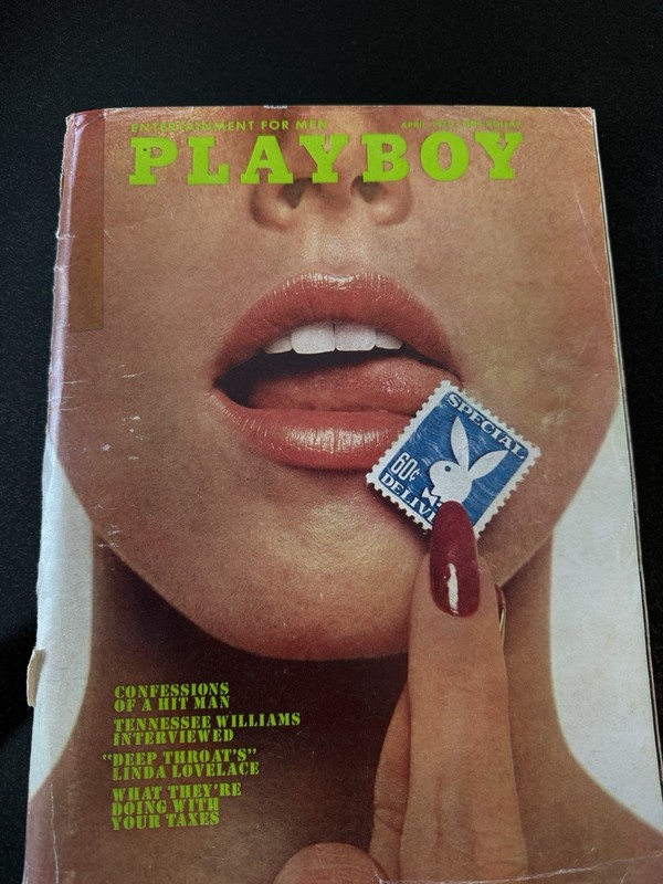 Playboy Magazine April 1973 Centerfold Intact Good Condition