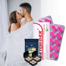 Retordex + PowersX Pills 10X Extra Sex Powers Booster Supplement Bed Power Men