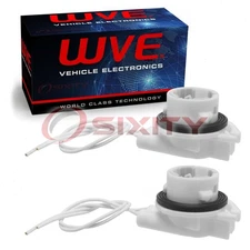 2 pc Wells Daytime Running Light Sockets for 2000-2007 GMC C2500 C3500 K2500 od