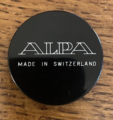 ALPA 10 D Body Cap Switzerland - May fit other ALPA Bodies