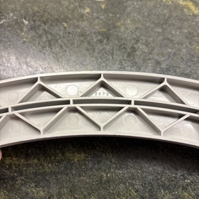 LEGO Old Gray Gray Monorail Track CURVE Long 6990 Vintage Space Futuron #2672