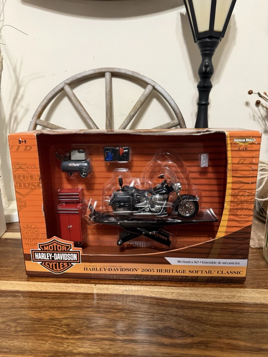 激レア❗️Harley-Davidsonミニコレクション ディスプレイケース付き Harley-Davidson Diecast and Toy Motorcycle for sale | eBay