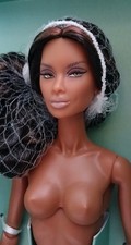 Integrity SACHIKA Chic Opulence Nyasha Lauder Doll Nude + Hands, Stand, COA