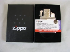 Zippo Arc Lighter Insert, Double Beam, Rechargeable, Stock # 65828, New in Box