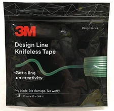 Design Line Knifeless Tape by 3M  Graphics , Wraps 1/8''X164' Not a a Knockoff
