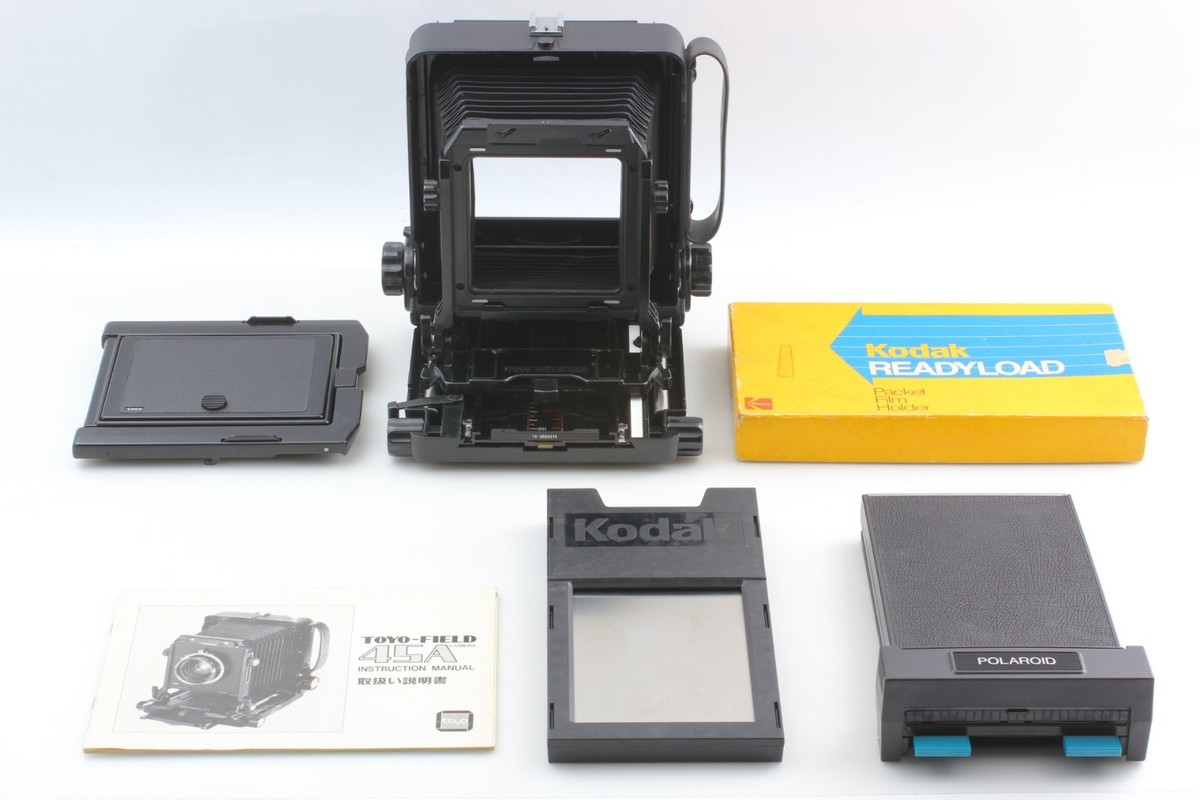 フィルムカメラ TOYO TOYOFIELD 45A MINT] TOYO Field 45A 4x5 Large Format Field Film Camera From JAPAN