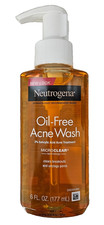 Neutrogena OIL FREE ACNE WASH Medicated w /Pump 6oz