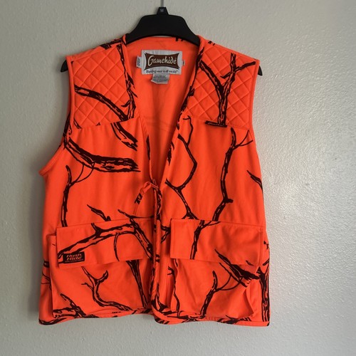 Gamehide Gamebird Ultra-Light Upland Hunting Bird Vest Tan/Orange Medium
