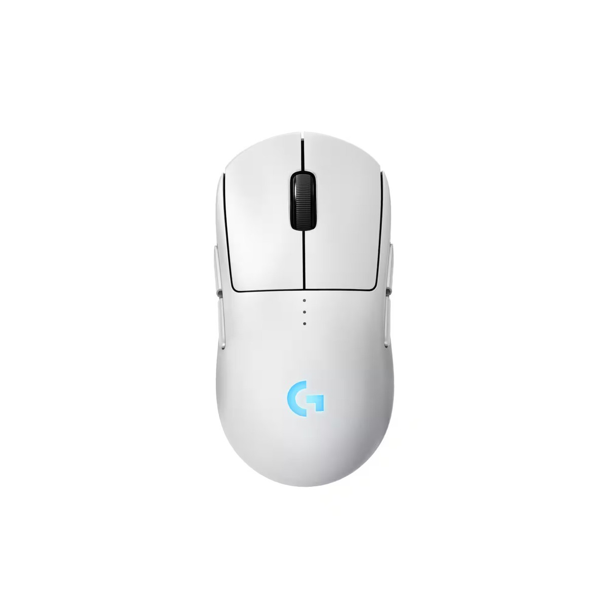 Logitech PRO X ホワイト ゲーミングマウス 本体 Logitech - PRO 2 LIGHTSPEED Optical HERO 44K DPI Gaming Mouse