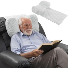 BALAPET Shredded Memory Foam Neck Pillow for Recliners, Ergonomic Headrest