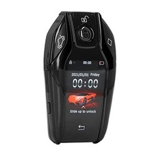 LCD Key fob LCD Key for All Cars Keyless Entry and Remote Control Black