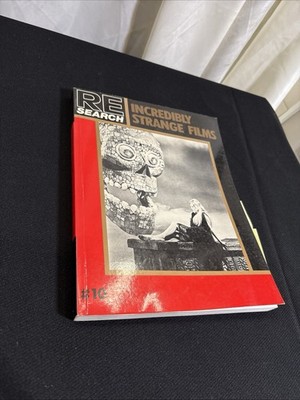 RE Search V. Vale book INCREDIBLY STRANGE FILMS HORROR CULT