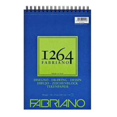 1264 Fabriano Drawing A4 50 Sheet Block