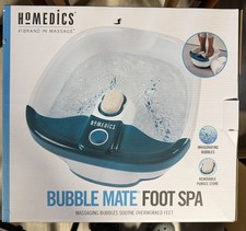New Open Box Homedics Bubble Mate Foot Spa, Toe Touch Controlled Foot Bath