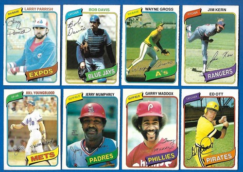 1980 OPC 80 O PEE CHEE TOPPS MLB BASEBALL CARD 126-250 SEE LIST - Picture 154 of 257