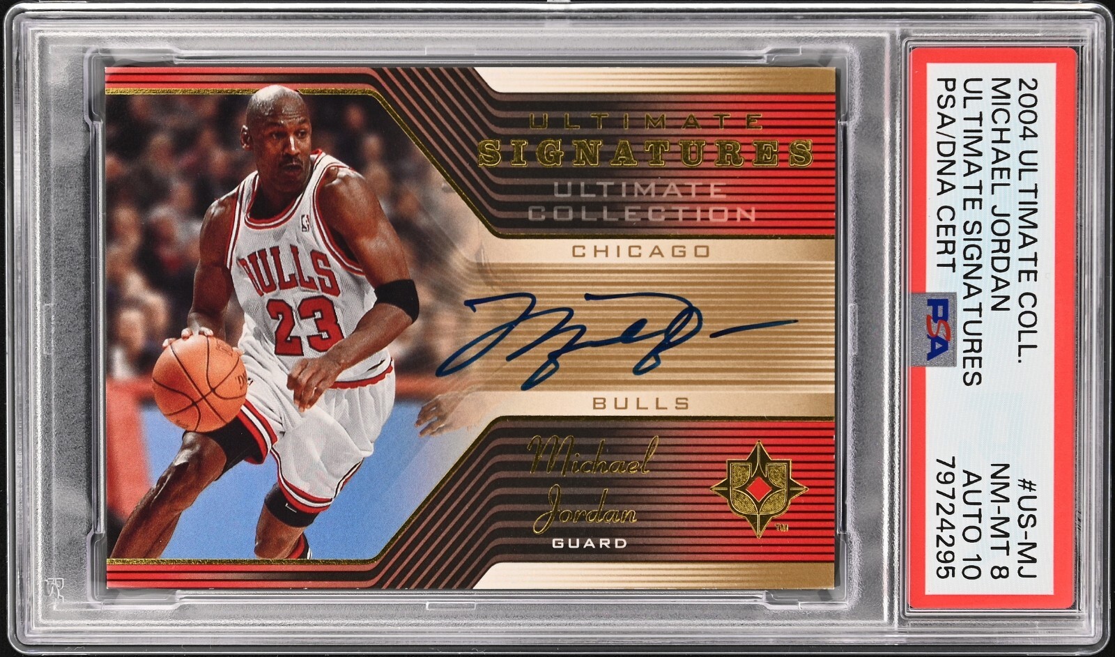 MICHAEL JORDAN CARDS GRADED PSA 10 AUTOGRAPH