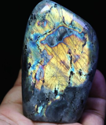 Natural Polished Nice Rainbow Flash Labradorite Spectrolite