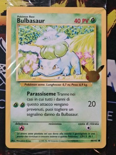 Pokémon Carte Promo Jumbo Gamestop 25 Th Anniversario sigillate nuove - Foto 2 di 3